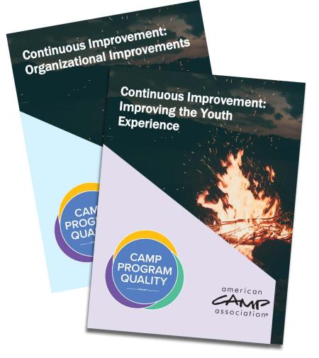 Continuous Improvement Workbook covers