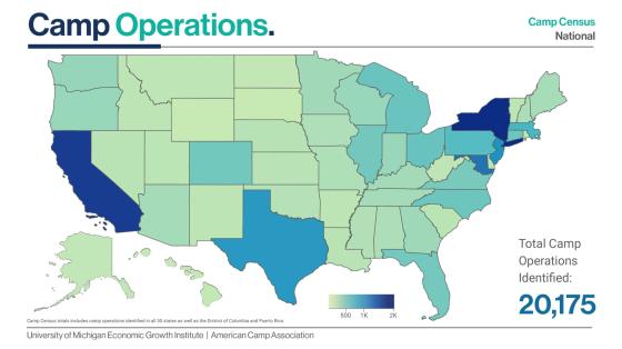 ACA National Economic Impact Study Map