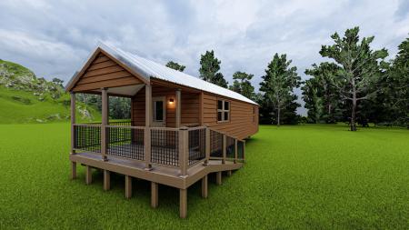 Vacavia Warm Springs Cabin - exterior